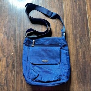 Baggallini Blue Pocket Town Crossbody Bag